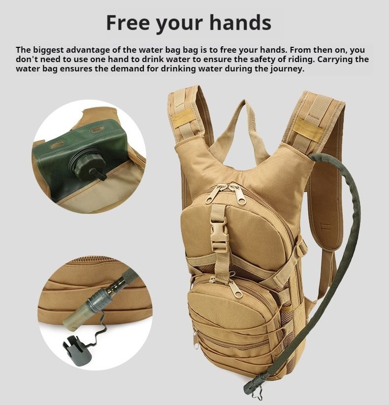 Sportrugzak voor heren, wandelen, off-road fietsen, wateraanvullingsrugzak, hardlopen, tactische waterzakrugzak voor buiten_voghion.com
