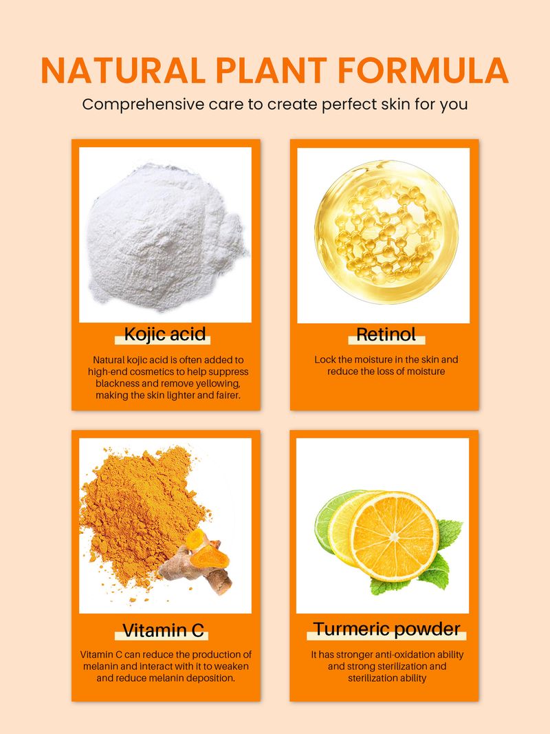 Kojic Kojic Turmeric Handmade Bath Cleaning Soap, Shower Face Soap_voghion.com