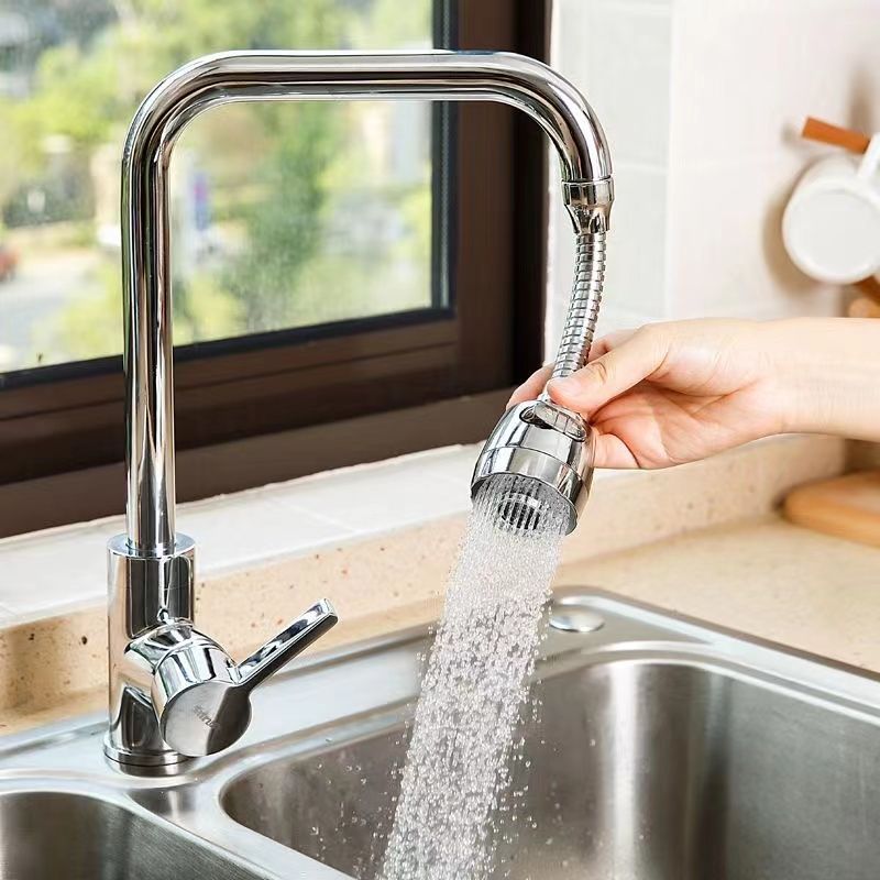 Filtro anti-spruzzi per rubinetto, prolunga universale per doccia, risparmio idrico_voghion.com
