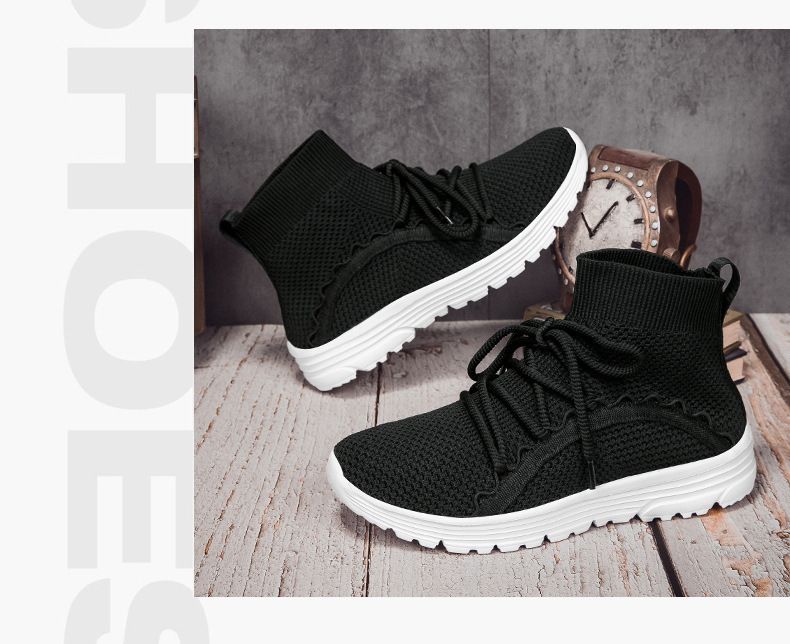 Chaussures décontractées rehaussantes pour hommes - Tissu respirant et volanté pour le sport et le quotidien (grandes tailles disponibles)_voghion.com