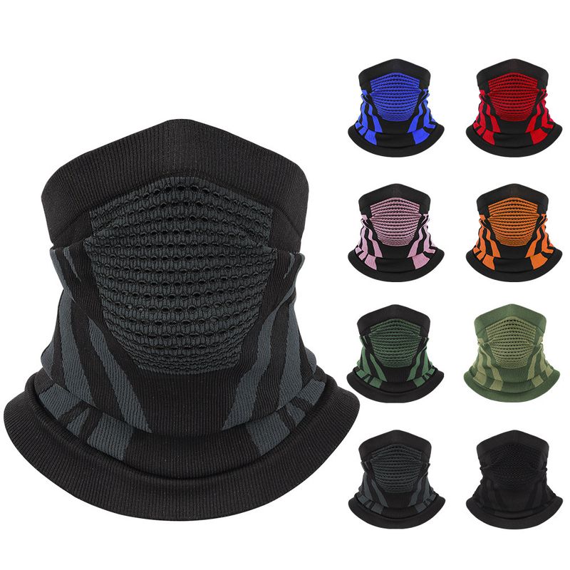 Maschera per il viso da ciclismo, autunno inverno, protezione dal freddo, calda, per uomo e donna, alpinismo, escursionismo, sci, copricollo_voghion.com