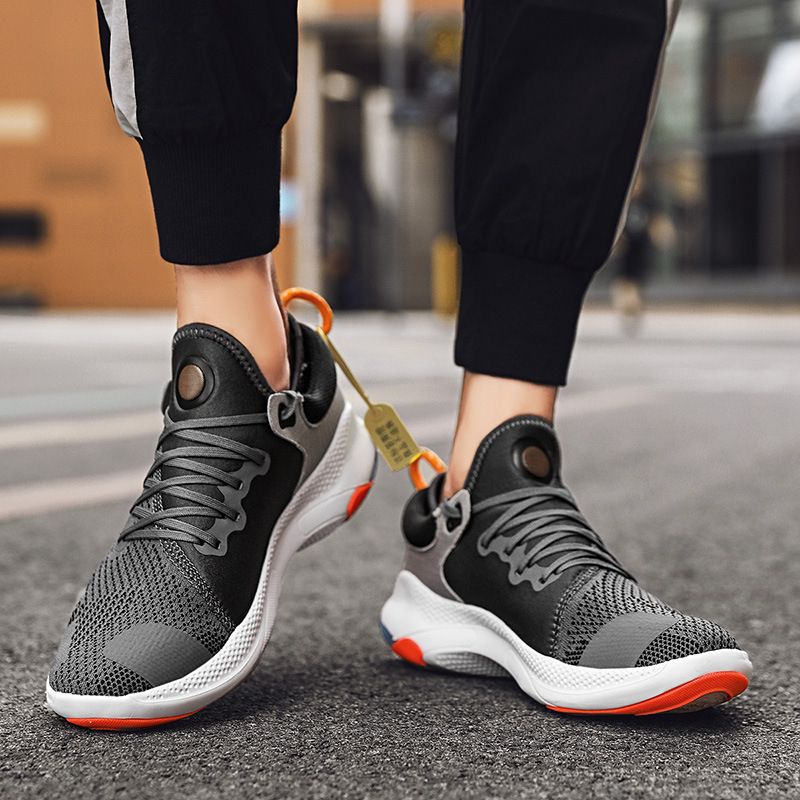 Unbeatable Quality Running Ultra Light Running 2020 New Particle Sports Air Cushion Live Broadcast Goods Breathable Men's Shoes_voghion.com