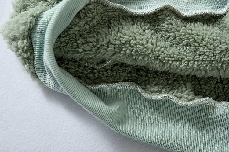 Damenbekleidung neue Herbst- und Winterjacke mit lockerer Plüsch-Kapuze und Reißverschluss für Damen_voghion.com