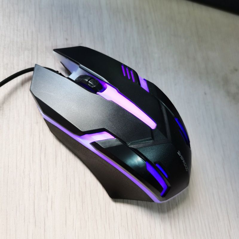 Digitex Digitex Gaming Colorful Glowing Home Office Computer Wired USB Optical Mouse In Stock One Piece Dropshipping_voghion.com