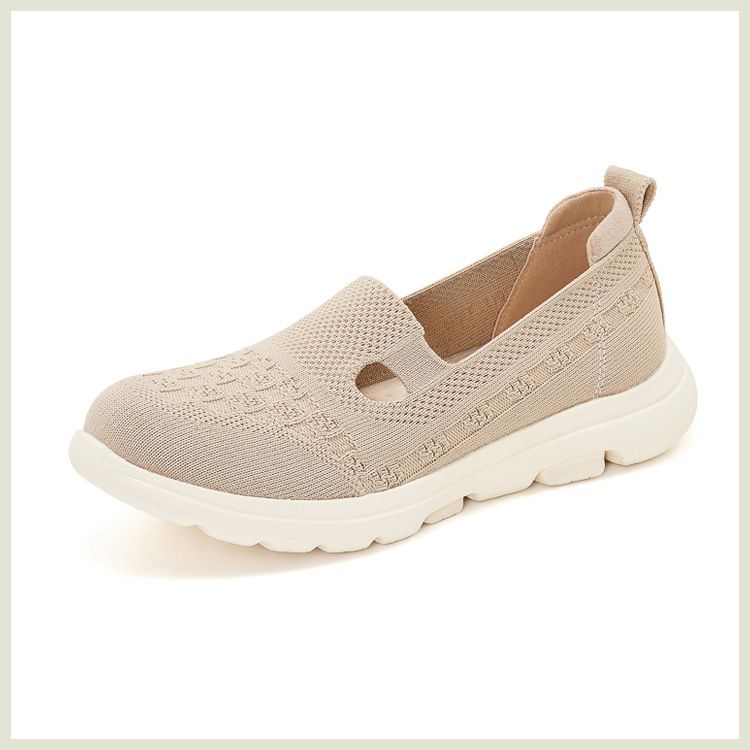 K6016-4 Neue rutschfeste, atmungsaktive Herbst-Casual-Vielseitige Damen-Mutterschuhe mit flachem Mund aus echtem Leder_voghion.com