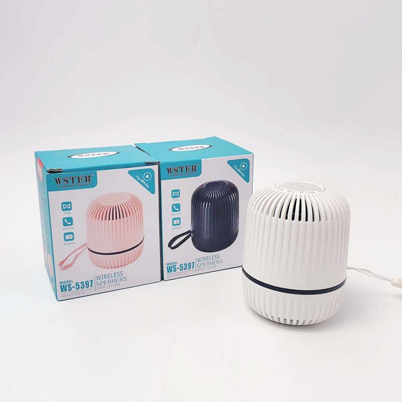 WS-5397 Mini altavoz inalámbrico portátil para exteriores con Bluetooth, gran volumen, con enchufe para tarjeta TF_voghion.com