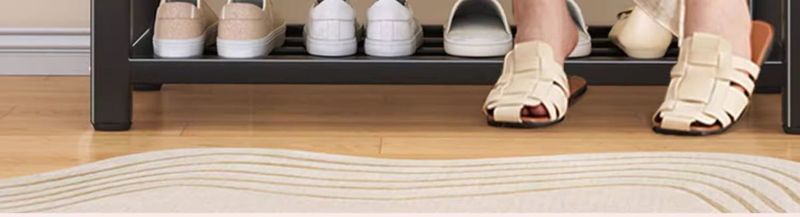 Rack Multi-layer Home Entrance 2025 New Model Simple Entryway Small Bench Indoor Shoe Cabinet For Rental Houses_voghion.com