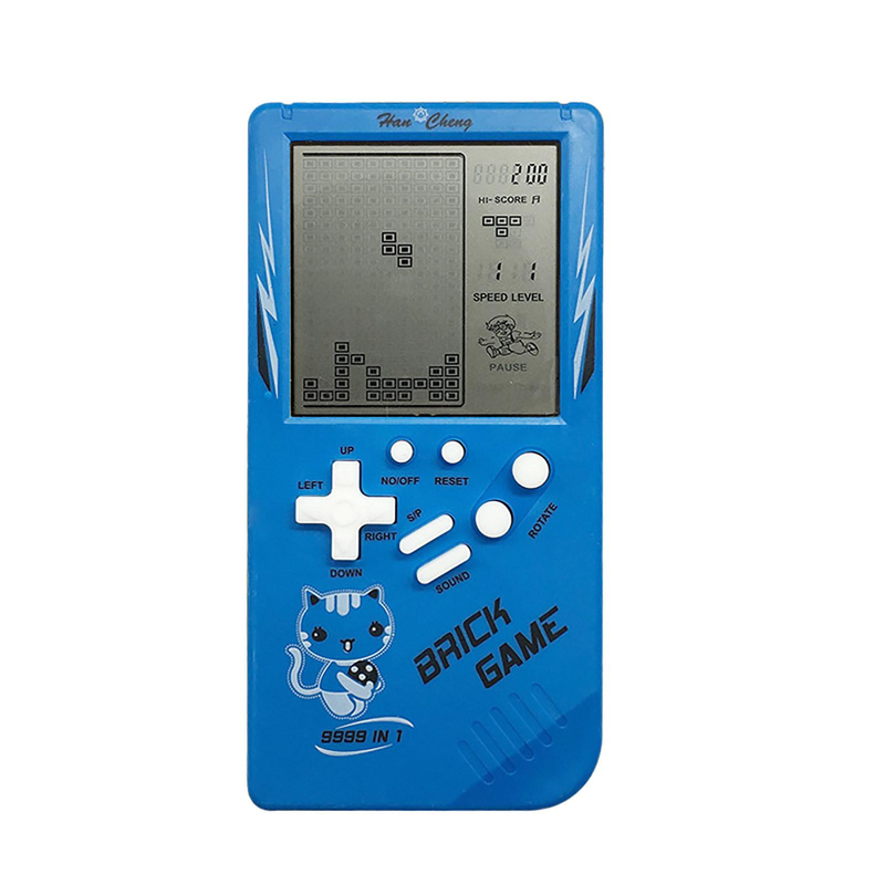Gioco di mattoni con schermo grande da 3,5 pollici, classico giocattolo di decompressione nostalgico tenuto in mano_voghion.com