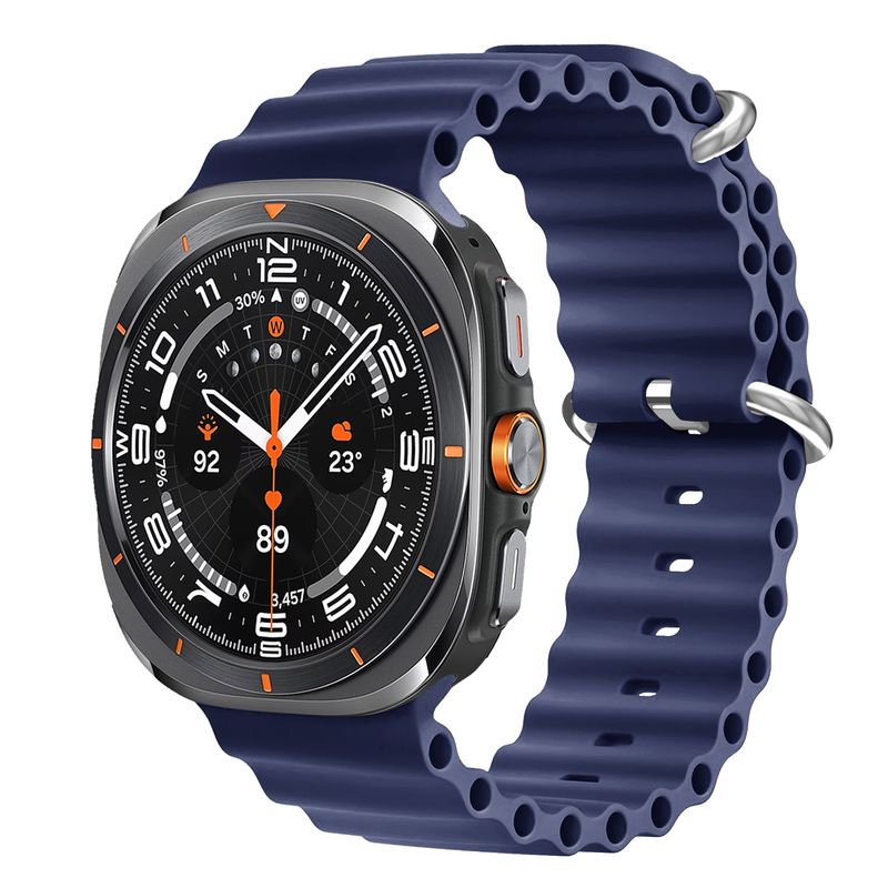 Ocean Band For Samsung Galaxy Watch 7 Ultra 47mm sport Silicone Bracelet correa belt for Samsung Galaxy Watch ultra Strap 47 mm_voghion.com