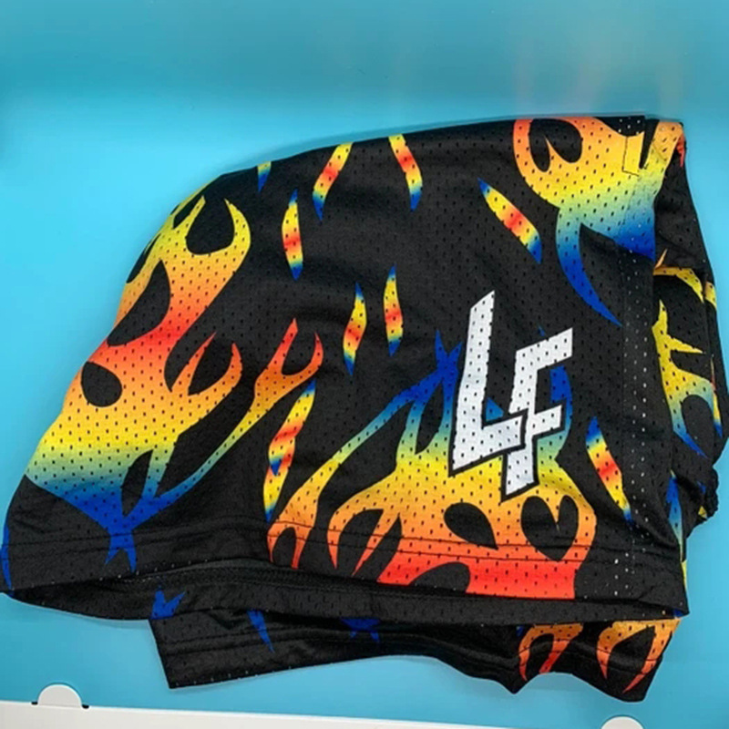 Herrkläder Strandbasketbyxor Sportshorts Löpning herr Fitness mesh andas snabbtorkande hipster casual lös träning plus size byxor_voghion.com