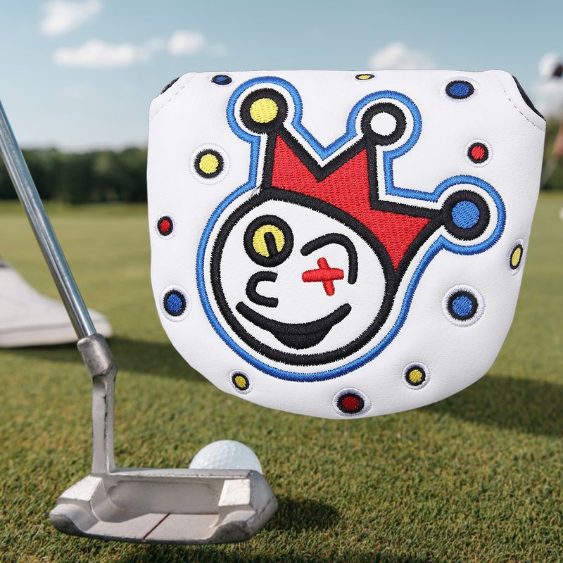 Housse de protection pour putter Kaou Doublure douce Aspect novateur Coutures fines Prévient les dommages Fournitures de golf Housse de protection pour putter de golf en cuir pour club de golf_voghion.com