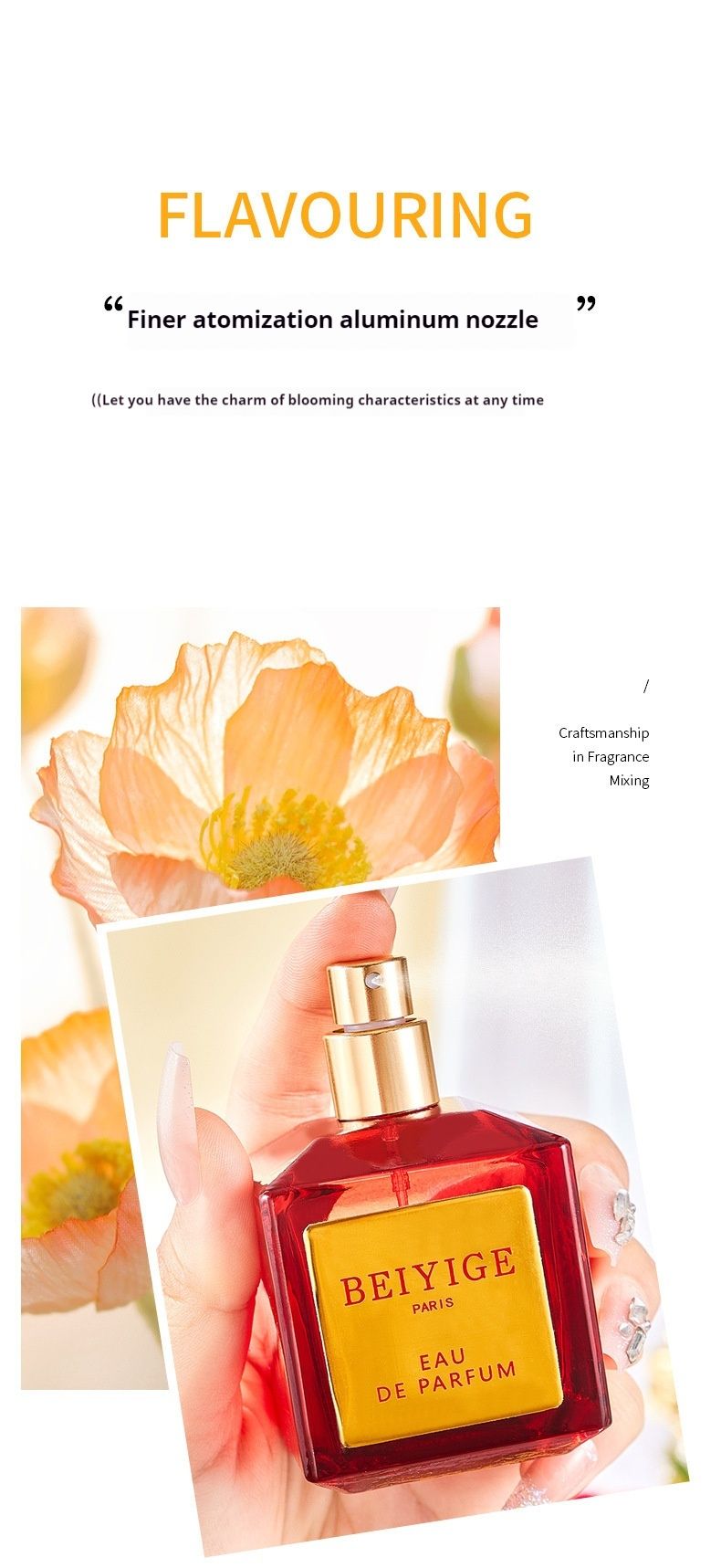 Nuovo profumo caldo profumo romantico transfrontaliero profumo da donna oro rosso profumo rosa ebano chenxiang profumo duraturo_voghion.com