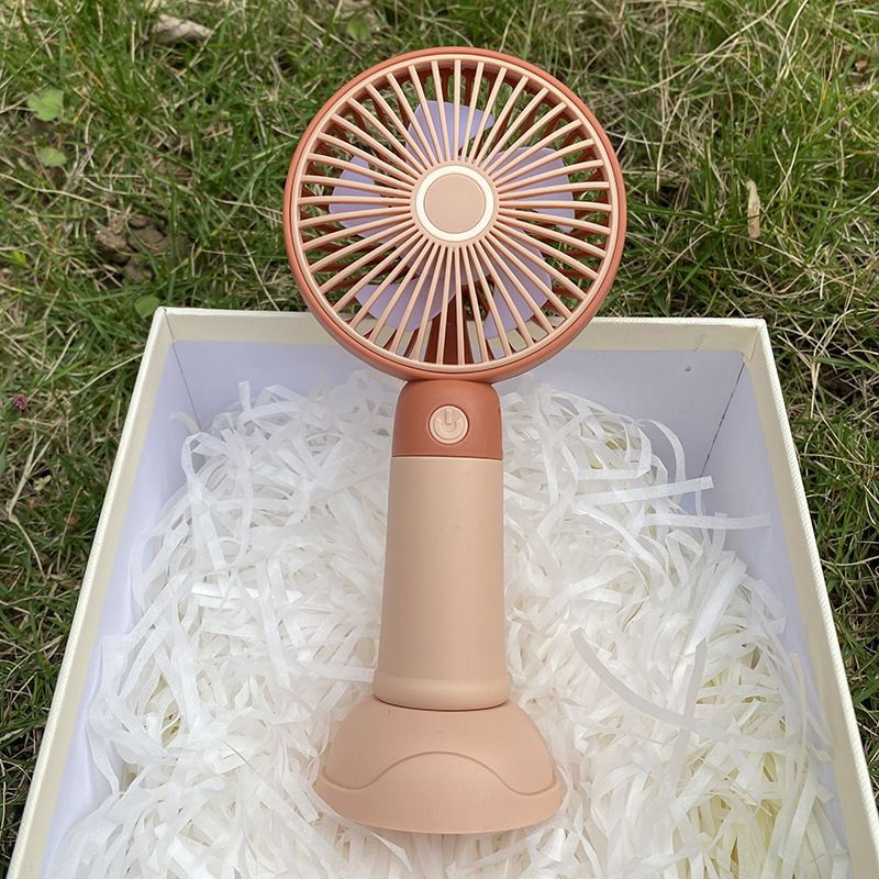 Neuer leistungsstarker Mini-USB-Cartoon-kompakter tragbarer wiederaufladbarer Handventilator_voghion.com