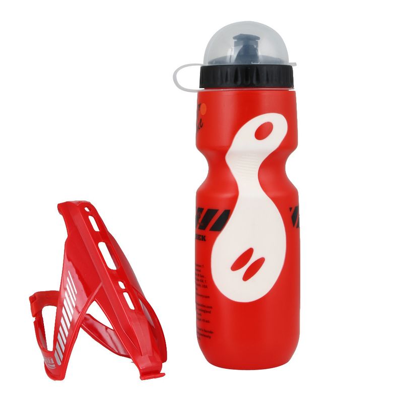 Ensemble de bouteilles d'eau en plastique pour VTT, texture fibre de carbone, cage en V, Tour de France_voghion.com