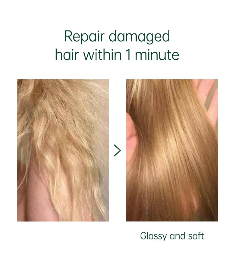 PURC odihnă uscată, incapabilă să apuce crema de ulei de ambalare aburită. Este pufoasă și netedă, iar balsamul repară fasolea verde._voghion.com