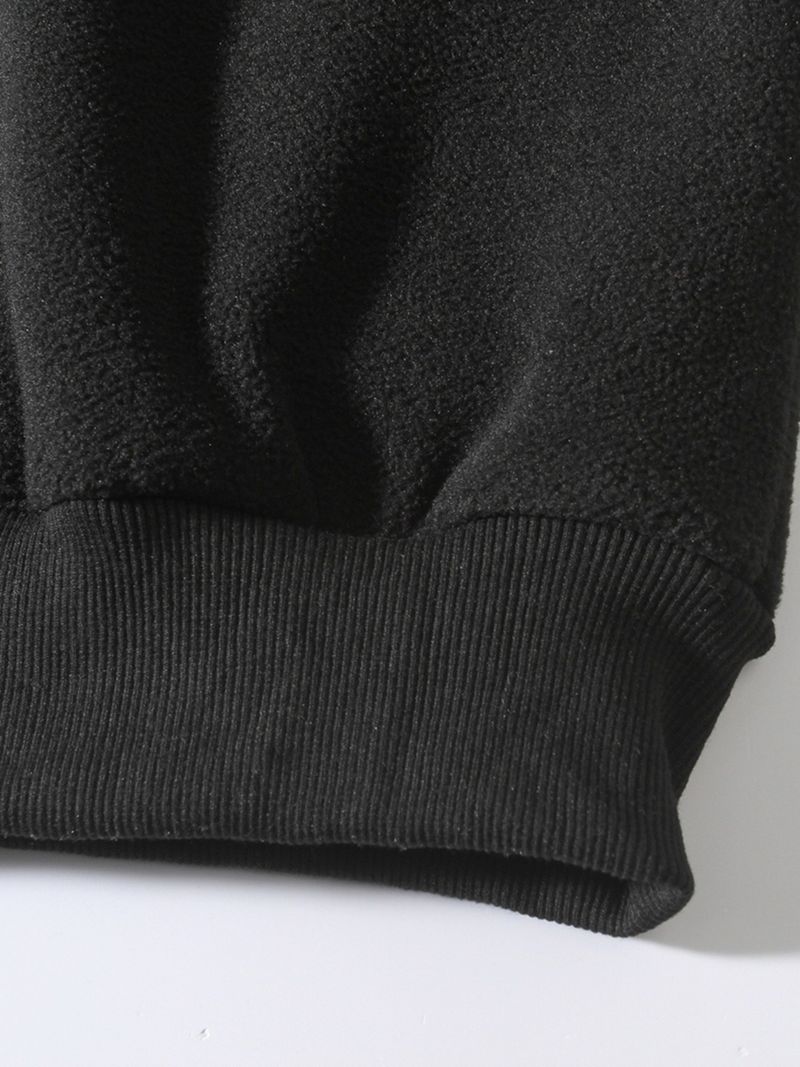 Chaqueta informal con capucha y cremallera para hombre - Sudadera ligera con cuello alto y forro polar para otoño e invierno (gris, negro, verde, beige)_voghion.com