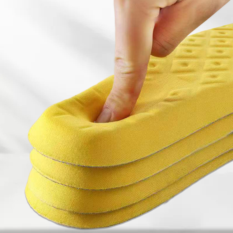 4 db puha latex memóriahabos talpbetét női férfiak sport futó lábtartó cipőpárna lélegző ortopéd lábápolási betét_voghion.com