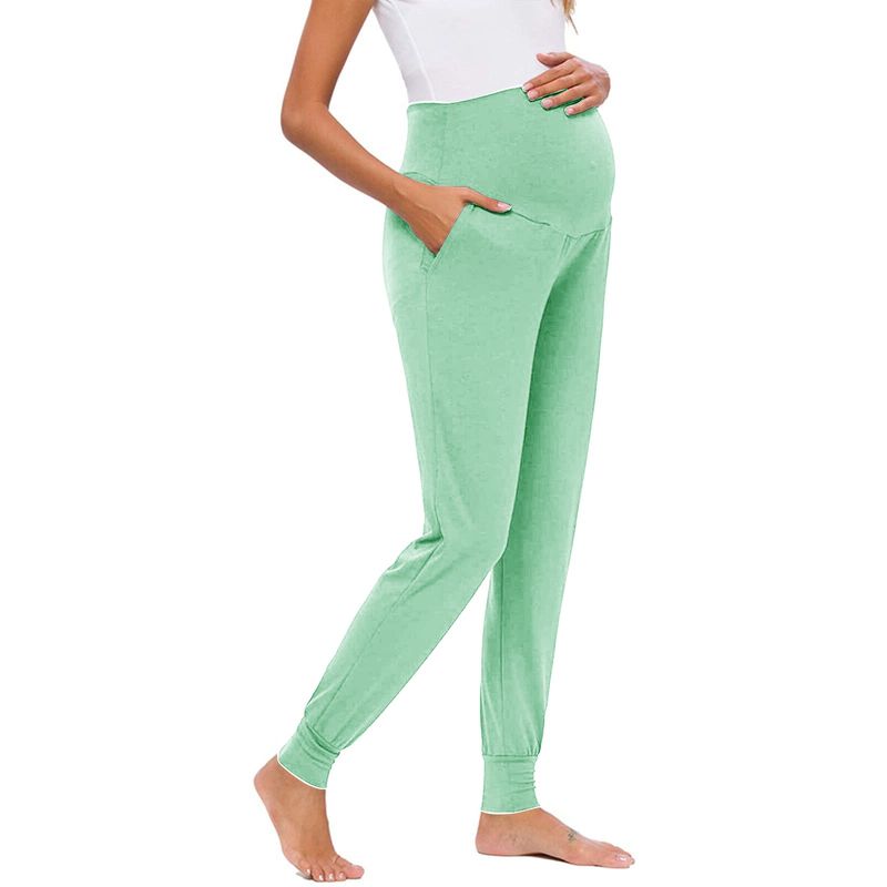 Family matching women's maternity pants_voghion.com