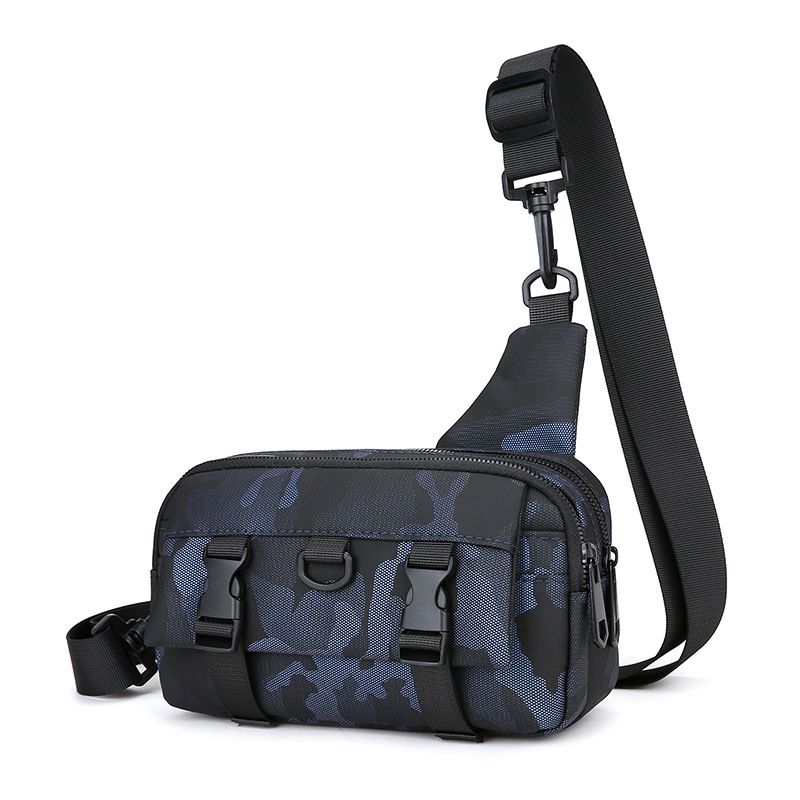 Zaino da uomo di nicchia, borsa a tracolla per fotocamera, alla moda, casual, unisex, con tracolla singola, 2024_voghion.com