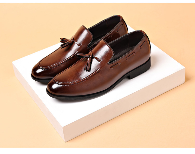 Chaussures d'été 2023 en cuir pour homme, grandes tailles, décontractées, à lacets, pour mariage_voghion.com