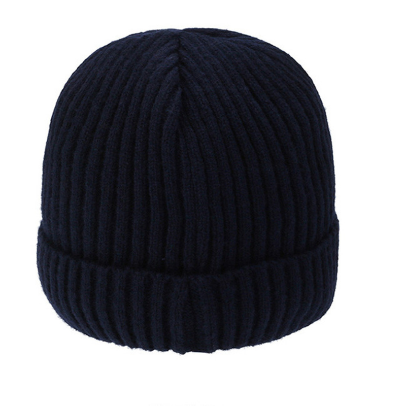 2023 New Autumn and Winter Men's Knitted for Going Out Cold Protection, Plush Ear Protection Hat, Youth Fashion Patch_voghion.com