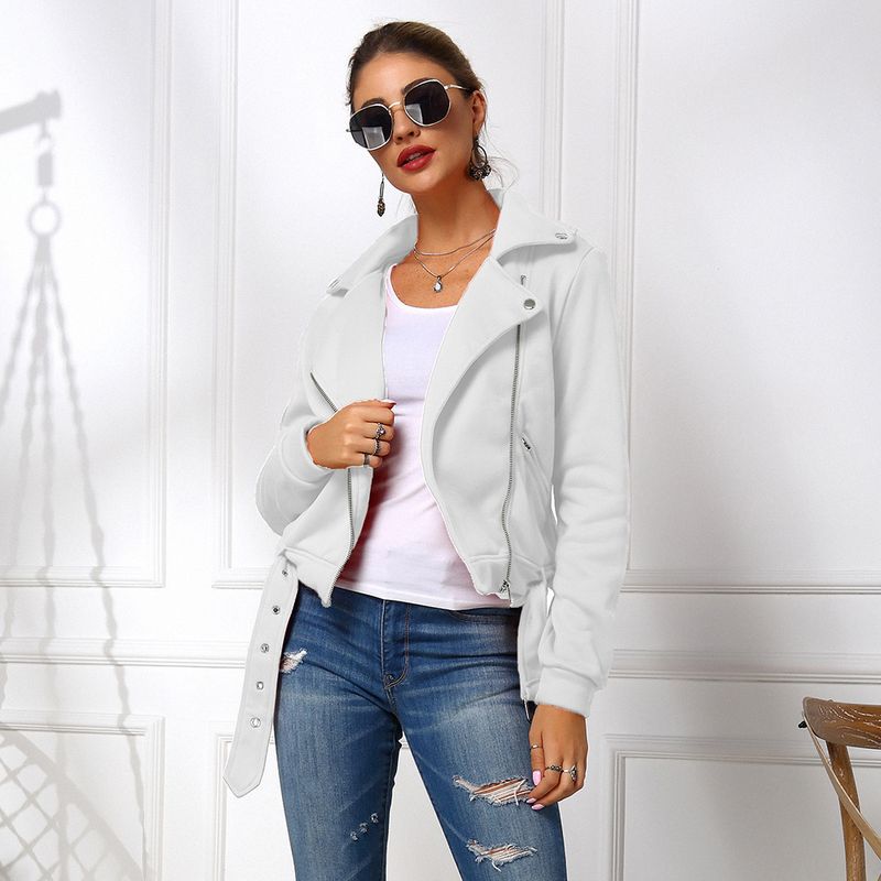 Maglione a maniche lunghe con revers, giacca corta, cappotto da donna autunnale e invernale_voghion.com