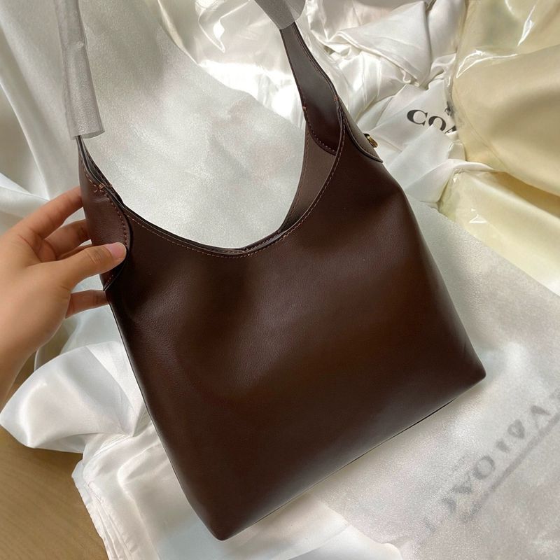 Borsa a tracolla in pelle bovina stile pigro Brooklyn28, modello 2024, casual, da donna_voghion.com