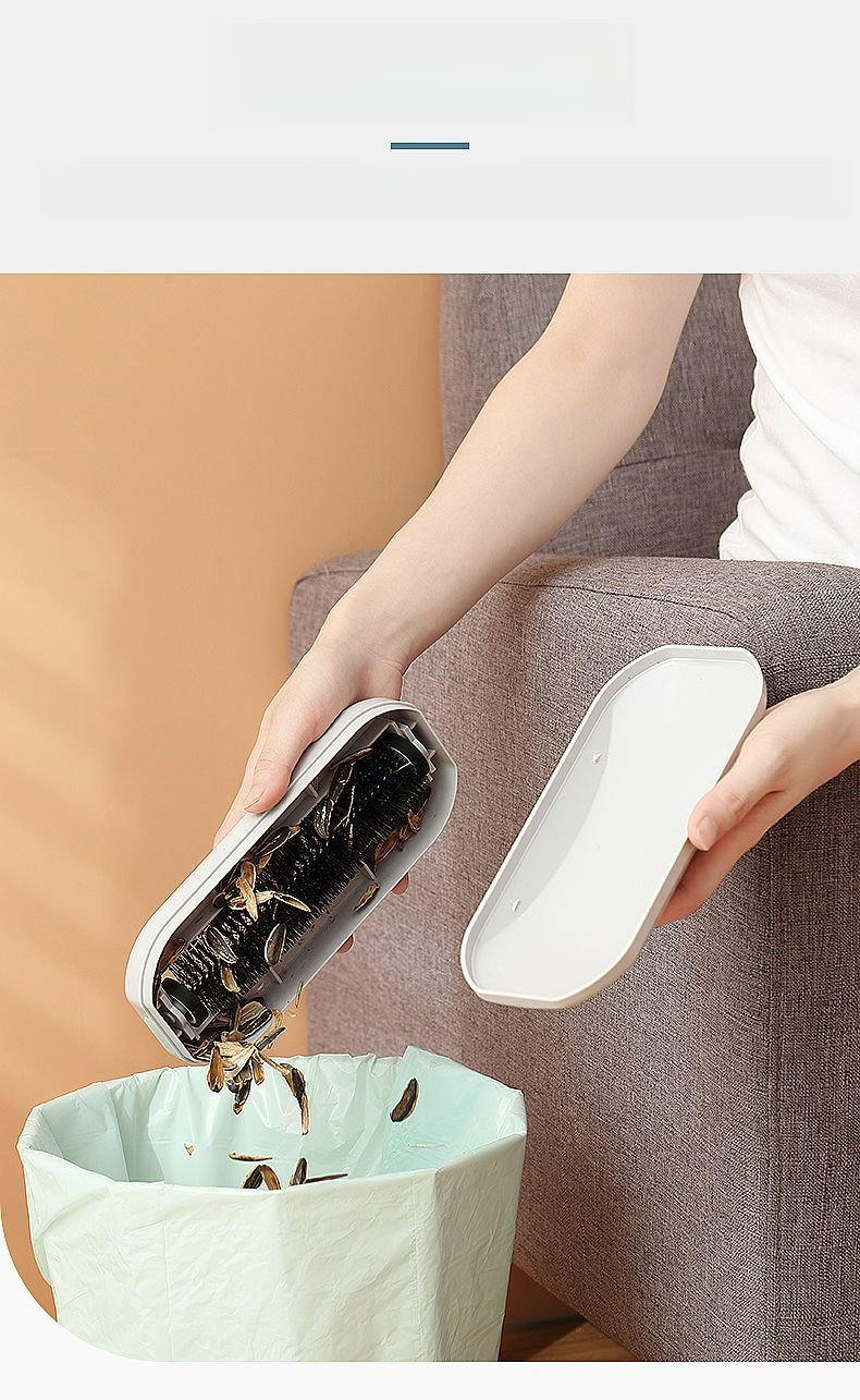 Dual-Direction Dust Roller-Type Bed Multi-Functional Cleaning Brush Manual Vacuum Cleaner Hand-Push Lint Remover_voghion.com