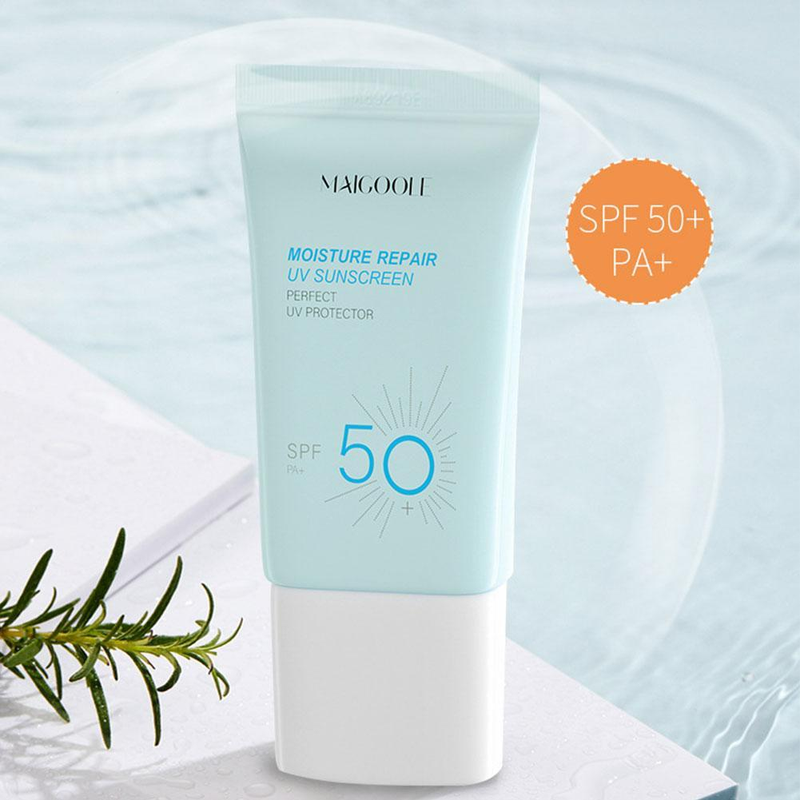 Whitening 1 Stk Solcreme Solcreme Anti-Aging Oil Control Fugtgivende Vandtæt Svedtæt SPF 50 Prevent S_voghion.com