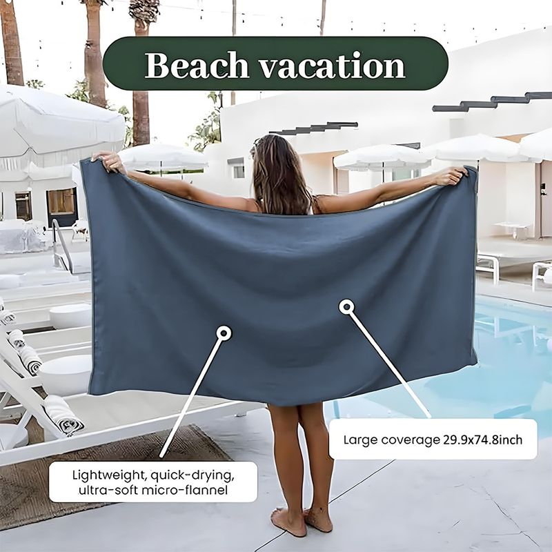 Asciugamano da bagno magnetico per esterni, asciugamano da spiaggia portatile per sport, asciugamano da spiaggia in microfibra ad asciugatura rapida, asciugamano da bagno per sport e fitness_voghion.com