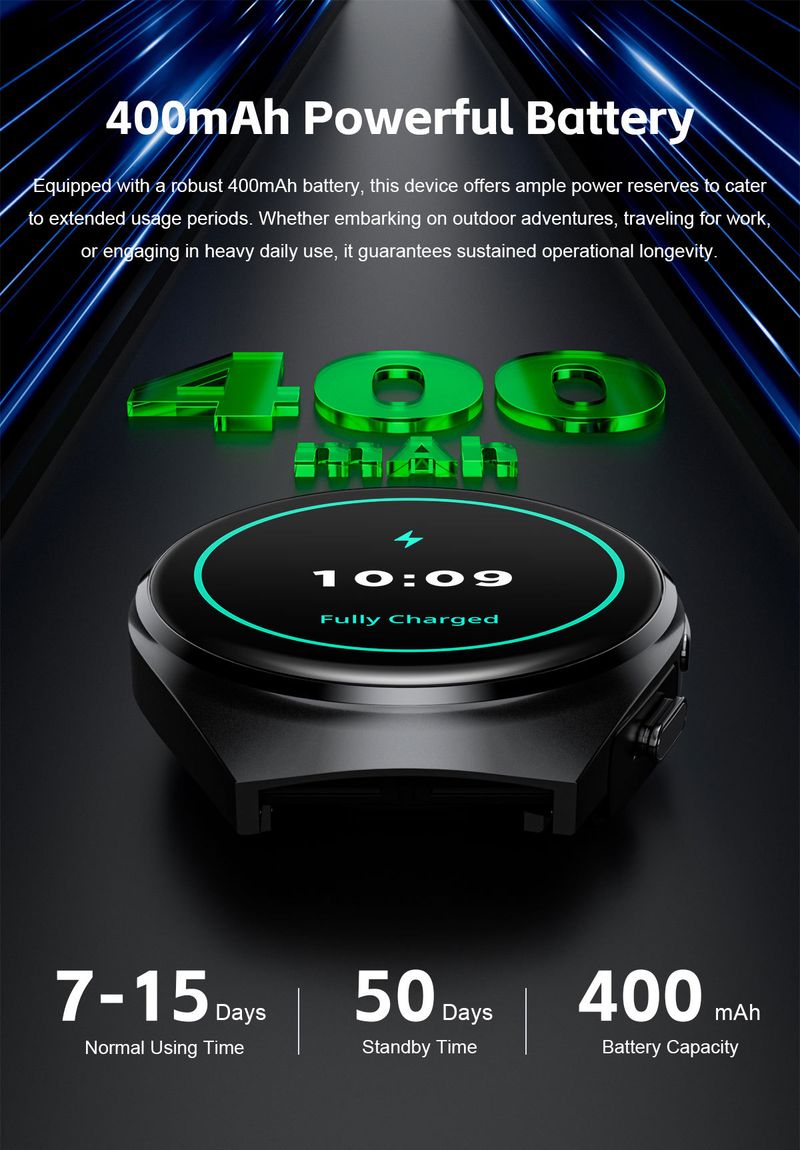 Erkekler İçin İş Bilekliği Su Geçirmez Kalp Atış Hızı Kan Basıncı İzleme Bilgi İtmeli Bluetooth Arama Akıllı Saat_voghion.com
