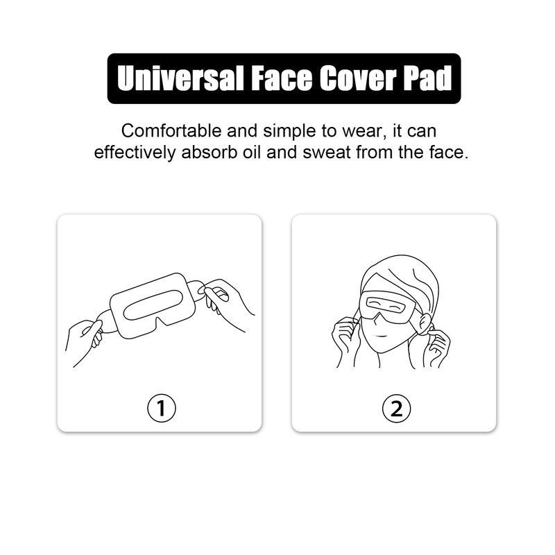 PSVR2 VR Cover Hygiene Disposable Eye Mask Sweat Breathable Face Protection For Oculus Quest 2 Pico 4 PS VR2 HTC_voghion.com