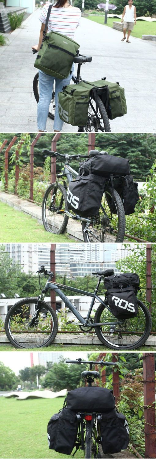 Lexuan Fahrrad-Mountainbike-Gepäckträger, große Kapazität, wasserdicht, für Langstreckenfahrten, Sichuan-Tibet, Kameltasche_voghion.com