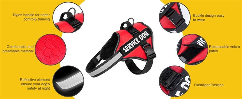 Guinzaglio per cani in pelle PU riflettente con imbracatura anti-groviglio e design retrattile per cani_voghion.com
