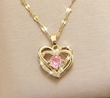 Japanese Korean Style Titanium Steel Necklace For Women, Versatile Niche Design, High-end And Light Luxury, Collarbone_voghion.com
