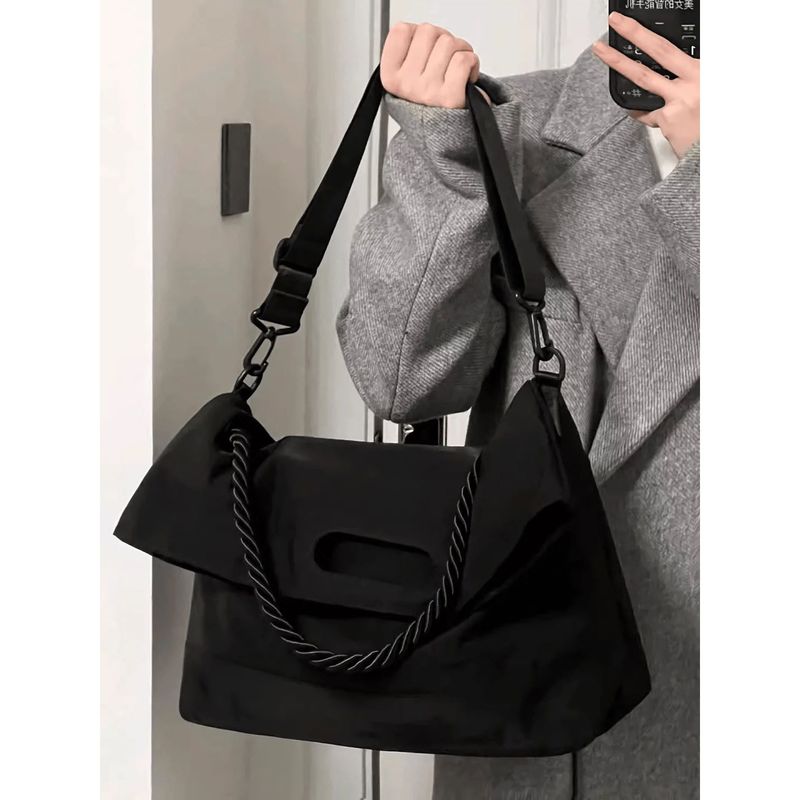 Nuova borsa a tracolla da donna, borsa tote di grande capacità, borsa a tracolla larga da donna, borsa ascellare versatile di alta qualità_voghion.com