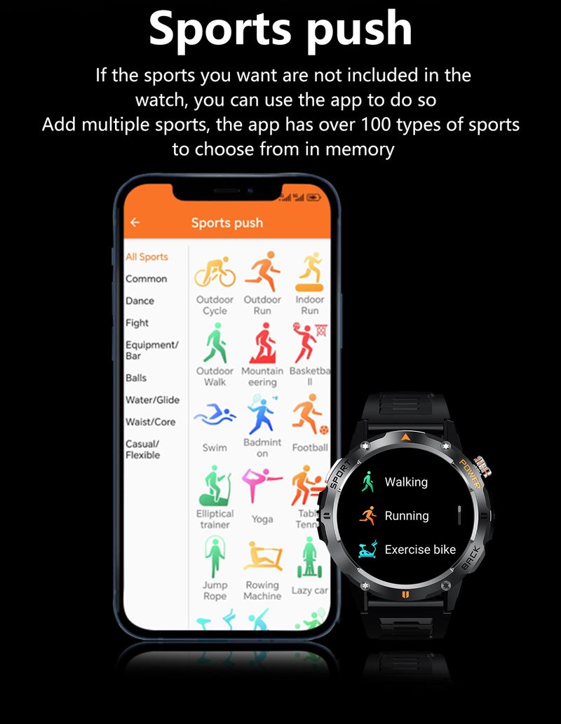 2025 Esportes ao ar livre Fiss Smartwatch para Mn 1,53 polegadas Scrn Blutooth Calg Relógios à prova d'água Blood Oxygn Rloj_voghion.com