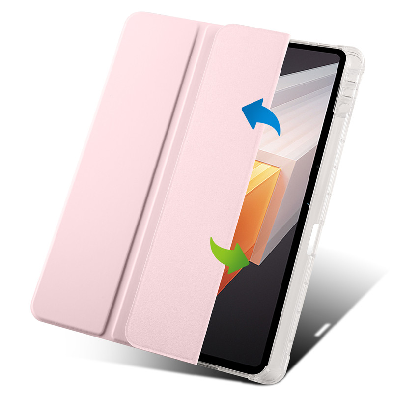 Coque für Vivo Pad 2 Hülle 12,1 Zoll Hülle mit Stifthalter Tablet Funda für Vivo Pad 2 2023 Hülle PU Leder dreifach gefaltete Hülle Stift_voghion.com