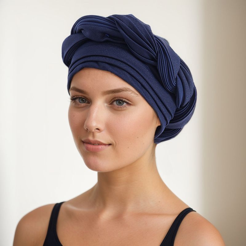 Pălărie musulmană cu trei boruri, împletitură groasă, turban, înfășurare_voghion.com