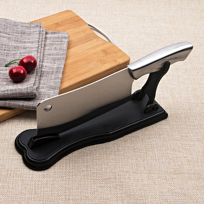 Chef Home Detachable Vertical Single Holder Kitchen Knife Stand Display Rack_voghion.com