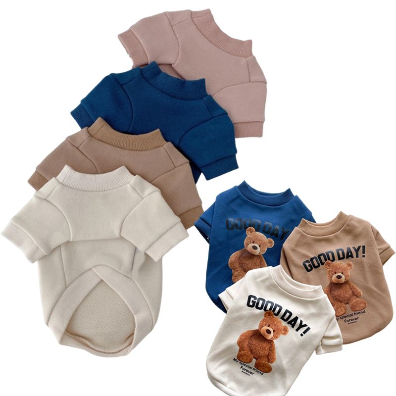 CDDMPET Vest For Dogs Fleece Bear By PawParty Store_voghion.com