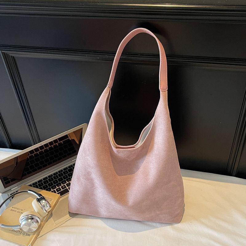 Retro Matte Big Bag Women's 2025 New Autumn And Winter Large-capacity Shoulder Bag, High-end Sense Of Commuting To Work Tote Bag_voghion.com