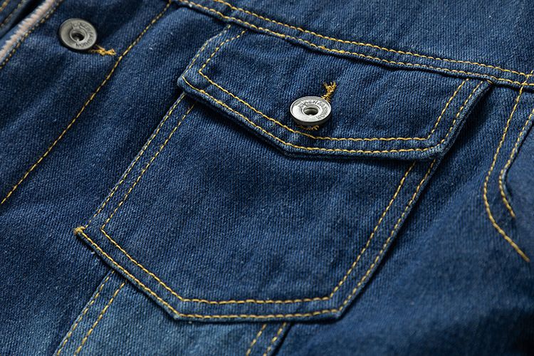 Giacca in denim stile europeo americano transfrontaliero ActiveGo ActiveGo con fodera in pile, ispessita, taglie forti, abbigliamento da uomo per l'esportazione,_voghion.com