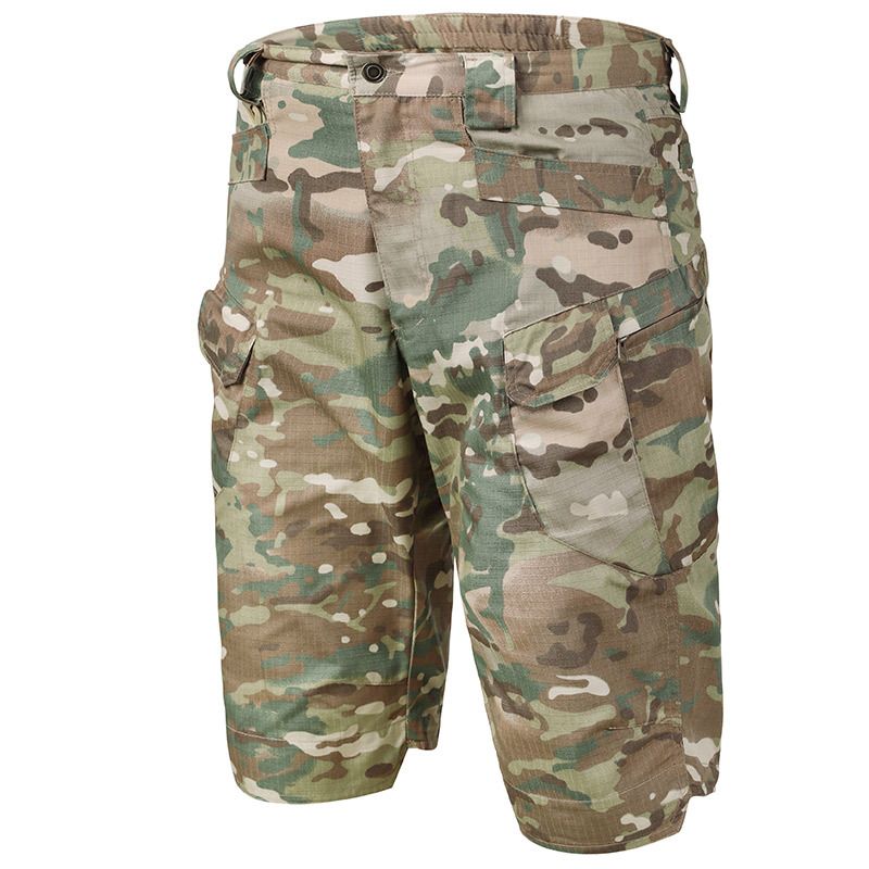 Erkek Giyim Taktik Hızlı Kuruyan Şortlar Outdoor Pantolonlar Aşınmaya Dayanıklı Su Geçirmez Özel Kuvvetler Şortları_voghion.com