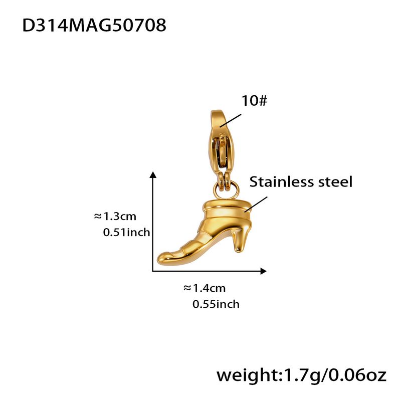 Set di gioielli con ciondolo multiplo fai da te in acciaio inossidabile, accessori per collana e bracciale, alla moda e versatili, di varie forme_voghion.com