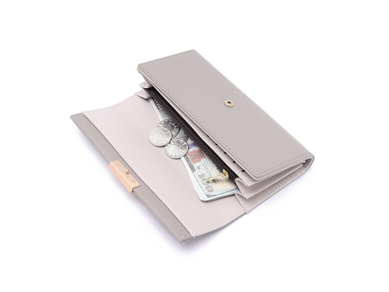 Damentaschen Neue Geldbörse Damen Lange Multifunktionale Große Kapazität Modische Einfache Einfarbige Clutch_voghion.com
