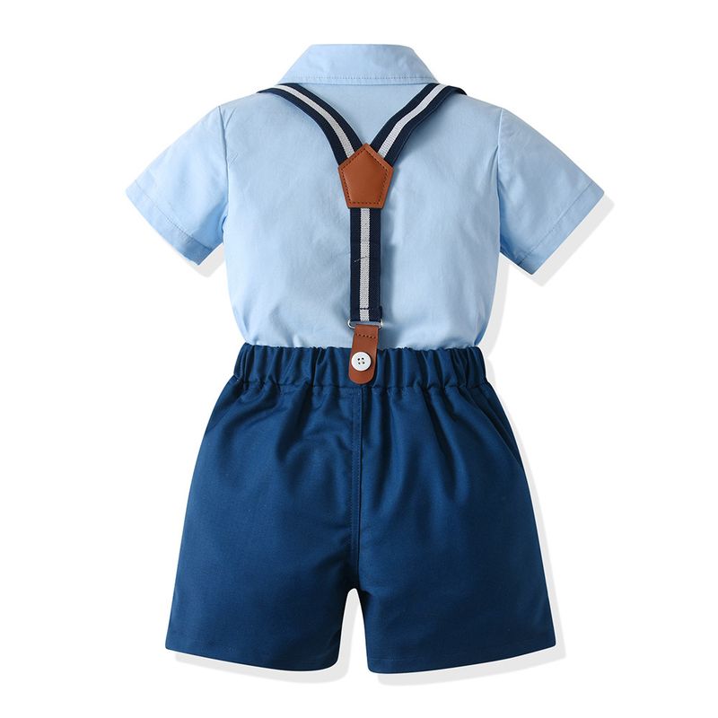 Kinderkleidung Kinderkleidung Sommer Jungen Kurzarmhemd Baumwolle Jungen Anzug ein Jahr alt Kleid Kindertag Kinder Performance Kostüm_voghion.com