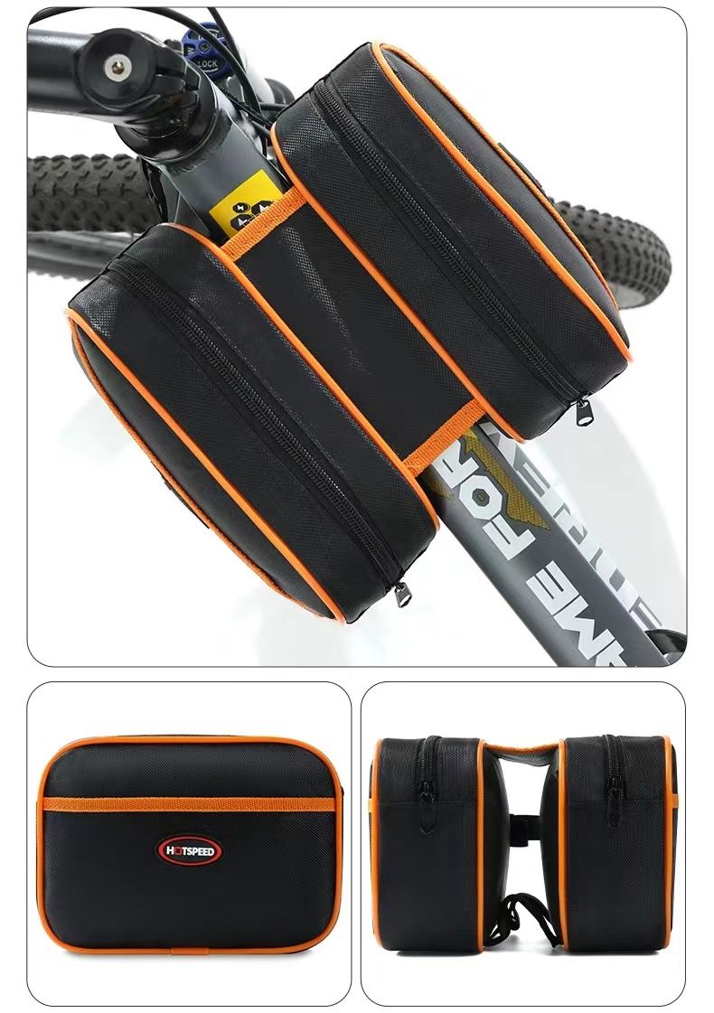 Frame Mountain Road Bike Phone Bicycle Front Hanging Waterproof Storage Bag_voghion.com