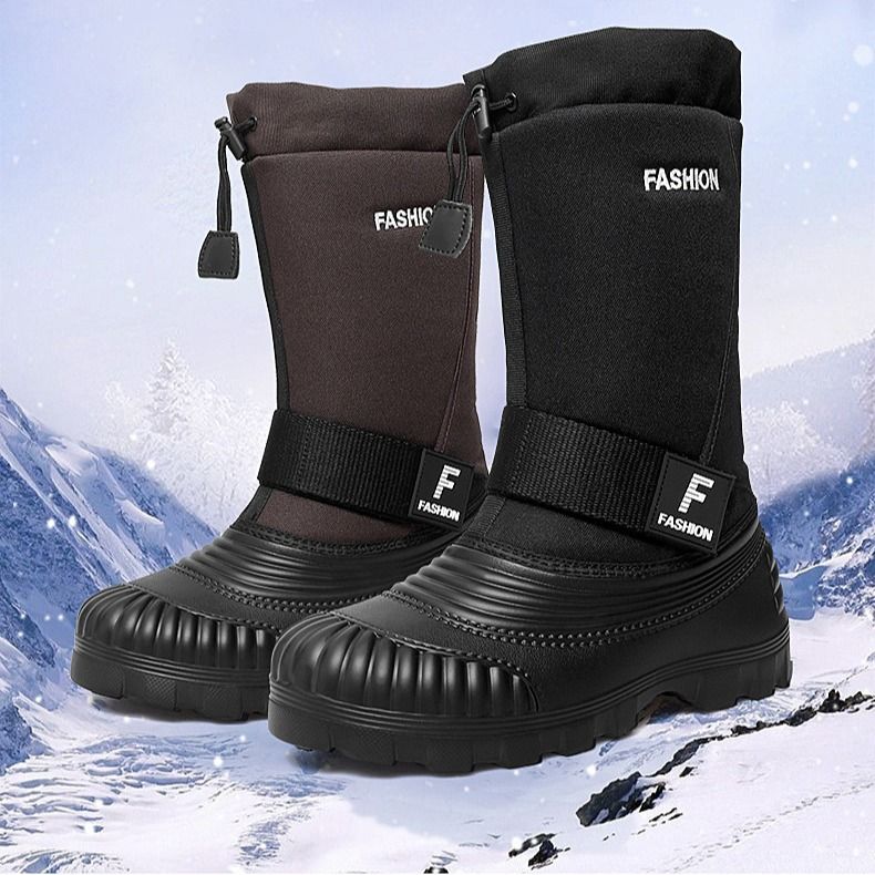 Thickened Outdoor Cotton Boots Versatile_voghion.com