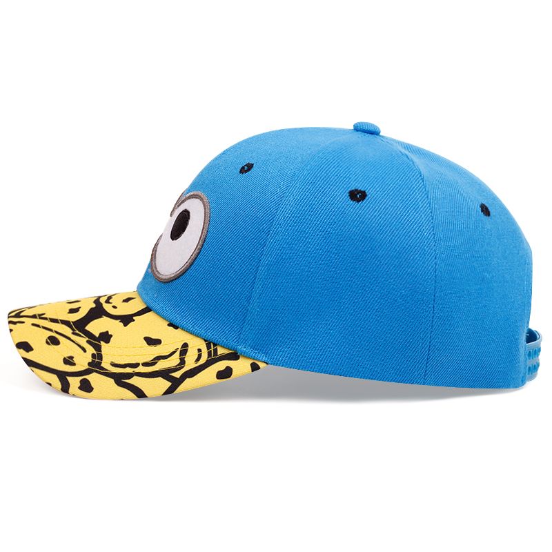 Autumn Mens Baseball Cap Fashion Cartoon Eyes Golf Caps Women Cotton Adjustable Embroidery Sun Hats Female Travel_voghion.com